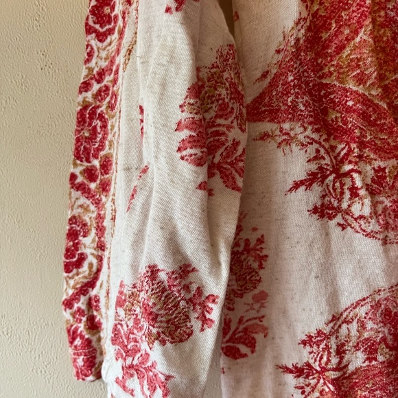 Lucky Brand Paisley Top Size Medium - Picture 4 of 5